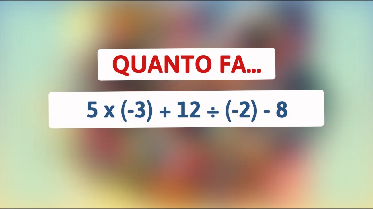 Scopri perché solo il 3% delle persone risolve questo enigma matematico in meno di 30 secondi! Puoi farcela?"