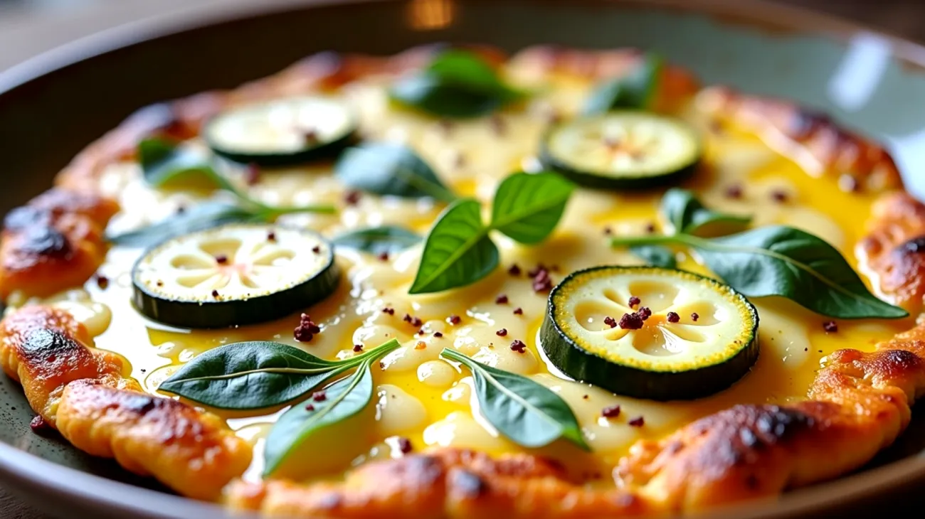 Speck pecorino zucchine novelle"
