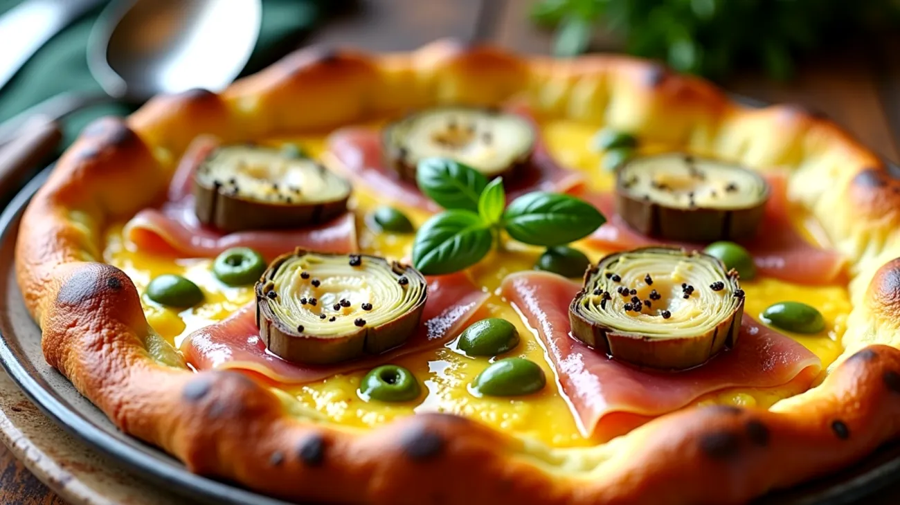 frittatina pecorino carciofi"